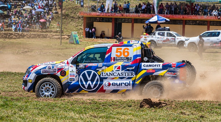 Diego Málaga alista camioneta para Caminos del Inca