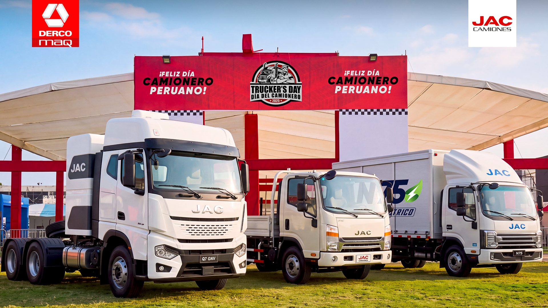 JAC Camiones presenta el Q7 GNV y el D300 en Lima