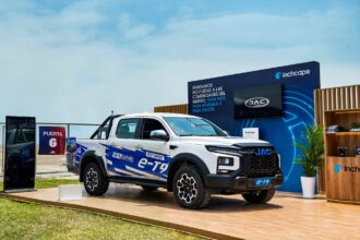JAC Motors presenta pickup eléctrica e-T9 4x4 en el Perú