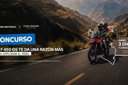 BMW Motorrad y Casa Andina se unen para la F 450 GS
